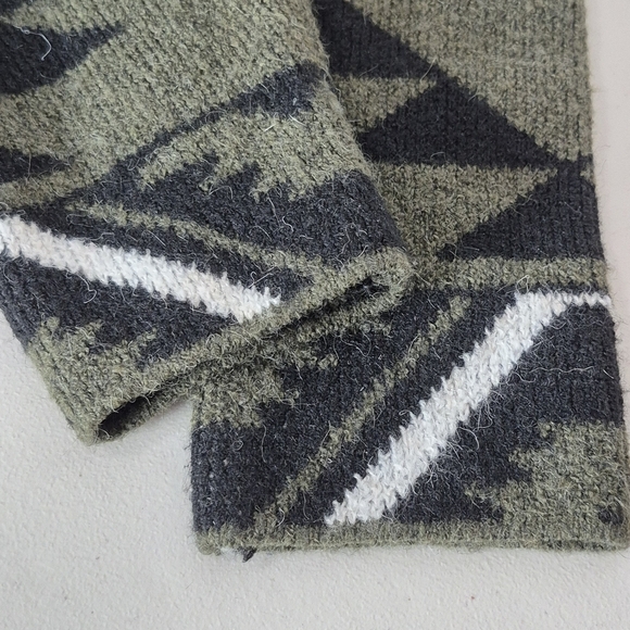 Frye The Cozy Cardigan Women's Southwestern Open Front Longline Sweater - Size L - Picture 8 of 16